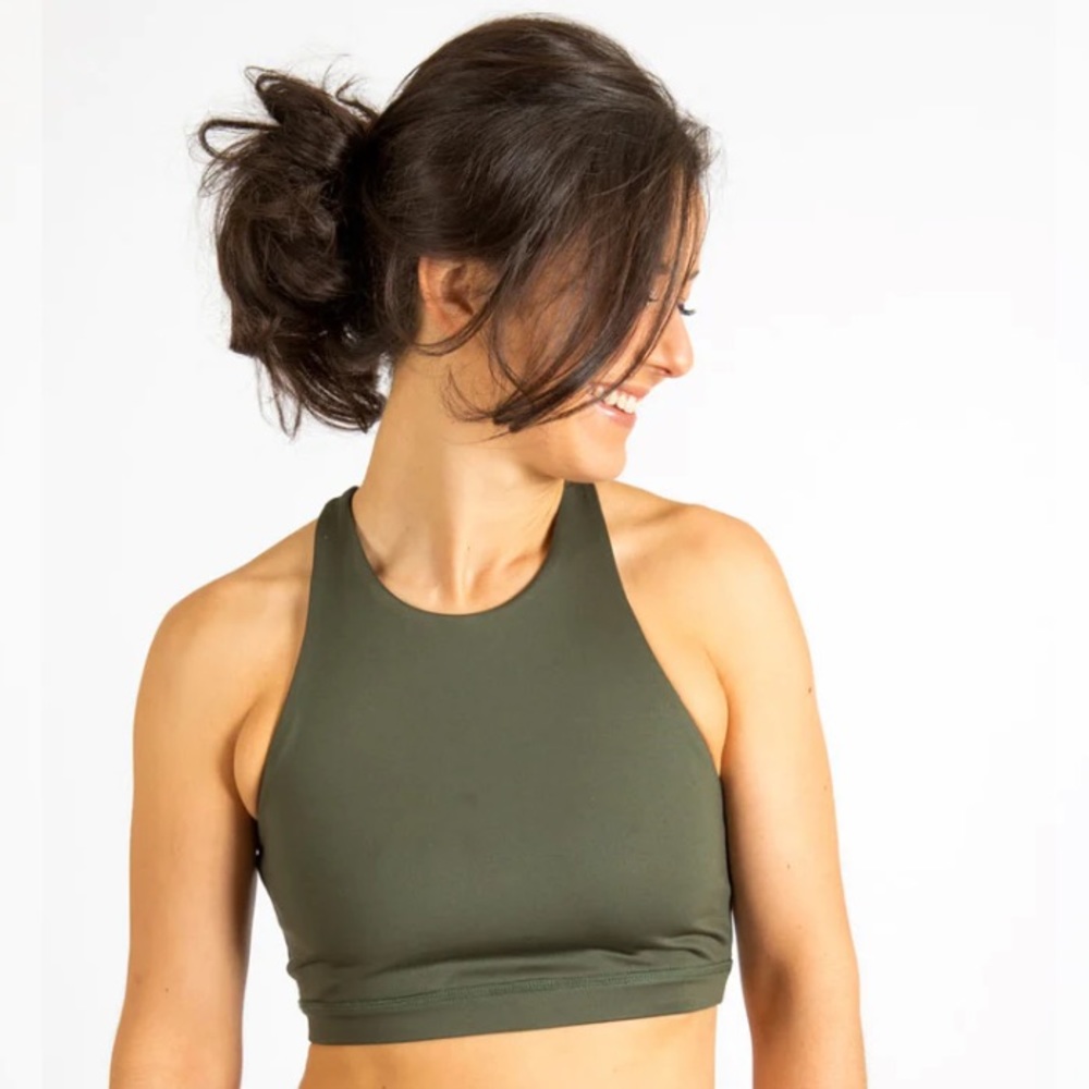 My innerfire forest green shine bra.  6/s